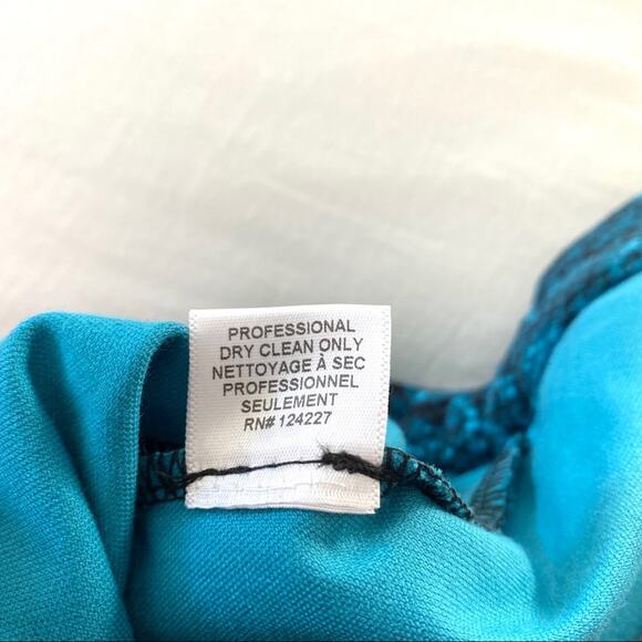 Misa Los Angeles New Blue Snake Animal Straight Velvet Pants Metallic Size 0 XS - Picture 6 of 10